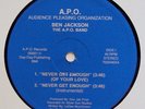BEN JACKSON - Never Get Enough (Of Your Love) 1980's 12