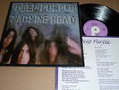 DEEP PURPLE - MACHINE HEAD RARE 1972 PURPLE LP + INSERT -1U/-1U MINT
