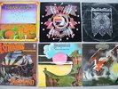 6 x HAWKWIND LP's with WARRIOR ON THE EDGE OF TIME, HALL OF THE MOUNTAIN GRILL