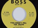 Northern Soul 45 CELEBRITIES You Didn't Tell The Truth BOSS HEAR VG++