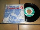 SP  JUKE BOX ENCART ORIGINAL JOHNNY HALLYDAY  L.IDOLE DES JEUNES+1