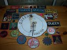 Queen Supremely Rare Fat Bottom Giant patch + Rare Patches+Badges