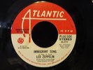 promo LED ZEPPELIN / IMMIGRANT SONG ATLANTIC 45-2777 RADIO STATION PROMO / NM