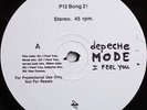 Depeche Mode, I Feel You, UK Promo 12'', P12Bong21