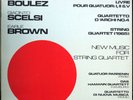 Mainstream MS 5009 LP New Music for String Quartet: Boulez, Scelsi, Earle Brown