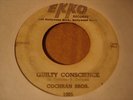 ROCKABILLY COCHRAN BROTHERS Guilty Conscience EDDIE COCHRAN EKKO 1005 DJ
