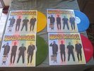 MASKED INTRUDER S/T SET OF FOUR COLORS BLUE GREEN YELLOW AND RED VINYL RARE