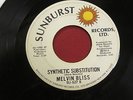Melvin Bliss 45 Synthetic Substitution / Reward on Sunburst Funk/Soul VG++ to NM