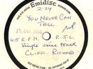 cliff richard-you never can tell-7 inch single sided emi* acetate- item