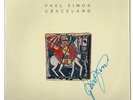 PAUL SIMON GRACELAND - SIGNED BY ARTISTS - VINYL LP (SLEEVE ONLY) 100% ORIGINAL