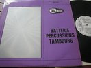 RARE TELE MUSIC 1 BATTERIE PERCUSSIONS BREAKS french LIBRARY 1970