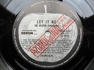 THE BEATLES: Let It Be *RARE ARGENTINA PROMO LP; MONO PRESS 34-6018 *RED APPLE