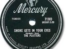Rare 1959 The PLATTERS Doo Wop 78 RPM Record. Smoke Gets in Your Eyes