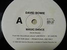 DAVID BOWIE Magic Dance PROMO WL 45  AUSTRALIAN  7 RARE HTF NM RARE 
