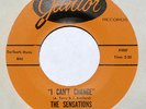 hear: SENSATIONS w/Yvonne Baker on Junior M- northern 45 I Can't Change