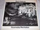 Black Sabbath/ Doomsday Recitation/'77 live in Sweden/IMP 2-19/2LPS/ VG+
