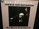 F669 895/99 BOX 5 LP CARL SCHURICHT BEETHOVEN SYMPHONY 1-9 I - IX COMPLETE MINT