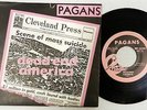 The PAGANS 45 Dead End America rare Cleveland Keyboard Punk 1979 #BB 760