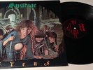 SAVATAGE Sirens Obscure Canadian LP HEAVY METAL 1985 BANZAI w insert canada CDN