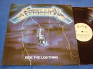 METALLICA - ride the lightning  LP 1984 ROADRUNNER RR9848