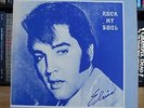 ELVIS PRESLEY Rock My Soul TEDDY BEAR RECORDS BLUE VINYL LP 