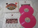 SGT PEPPER`S LONELY HEARTS CLUB Double LP PINK VINYL Bee Gees PETER FRAMPTON Etc