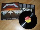 METALLICA VINYL MASTER OF PUPPETS RECORD 12