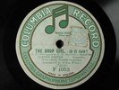 ALFRED LESTER 'IS IT FAIR?' 1920 'SHOP GIRL' ORIGINAL CAST COLUMBIA 78