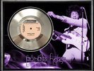 JIMI HENDRIX - PURPLE HAZE - FRAMED  SILVER or GOLD 45rpm  RECORD
