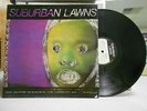 SUBURBAN LAWNS: Suburban Lawns, IRS RECORDS, Fully Autographed promo,  ROCK LP