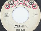 Surf Garage Instro 45 - DICK DALE & DELTONES - Miserlou - DELTONE