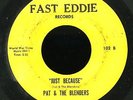 Northern Soul 45   Pat & The Blenders   Just Because   Fast Eddie   mp3