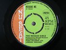 THE REGGAE GIRLS, RESCUE ME, NU BEAT RECORDS