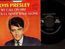 ELVIS PRESLEY 45 PS You'll Never Walk Alone / We Call On Him RCA 9600 clean