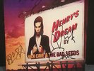 NICK CAVE AND THE BAD SEEDS - HENRY'S DREAM LP - SIGNED BY BAND AUTOGRAPH RARE