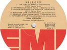 Iron Maiden - Killers Australia with Women In Uniform 1st edition label