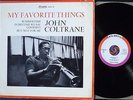 JOHN COLTRANE MY FAVORITE THINGS LP French 1961 Alternate sleeve