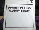 CYNDEE PETERS -BLACK IS THE COLOR -OPUS 3 –RARE  LP-1977-NM-SWEDEN