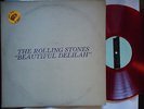 Rolling Stones LP Beautiful Delilah TMOQ Red Vinyl Stamped Cover Pig Sticker
