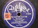 78 rpm RYTHME - DJANGO REINHARDT & STAN BRENDERS 
