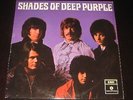 Shades Of Deep Purple rare '68 UK press LP on Parlophone EX purple cover yex 1/1