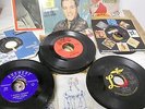 1950s , 60s Vinyl Records 45s Large Coll Elvis Brenda Lee Ricky Nelson & More