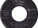 Halloween pre-psych BOBBY CHRISTIAN The Spider and the Fly 45 JARRING hear