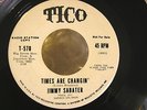 JIMMY SABATER on Tico Promo Times Are Changin' Latin Funk Soul 45 VG++