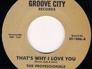 THE PROFESSIONALS - THAT'S WHY I LOVE YOU - GROOVE CITY - NORTHERN SOUL
