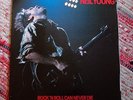 NEIL YOUNG featuring NILS LOFGREN ROCK N ROLL CAN NEVER DIE 2 LP SET fold out