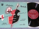TIBOR DE MACHULA cello DVORAK, MORALT 1950s 1stPress PHILIPS MINT