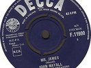 JOHN MAYALL Mr. James/ Crawling Up A Hill 1964 FIRST UK single EX vinyl