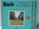JORG DEMUS - BACH English Suites - DUCHESNE 3 LP DD 7123/25 - RARE BELGIUM ONLY