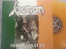 VENOM - Irish Assault - Orange Vinyl LP Ltd 175 - Demos Radio Session RARE METAL